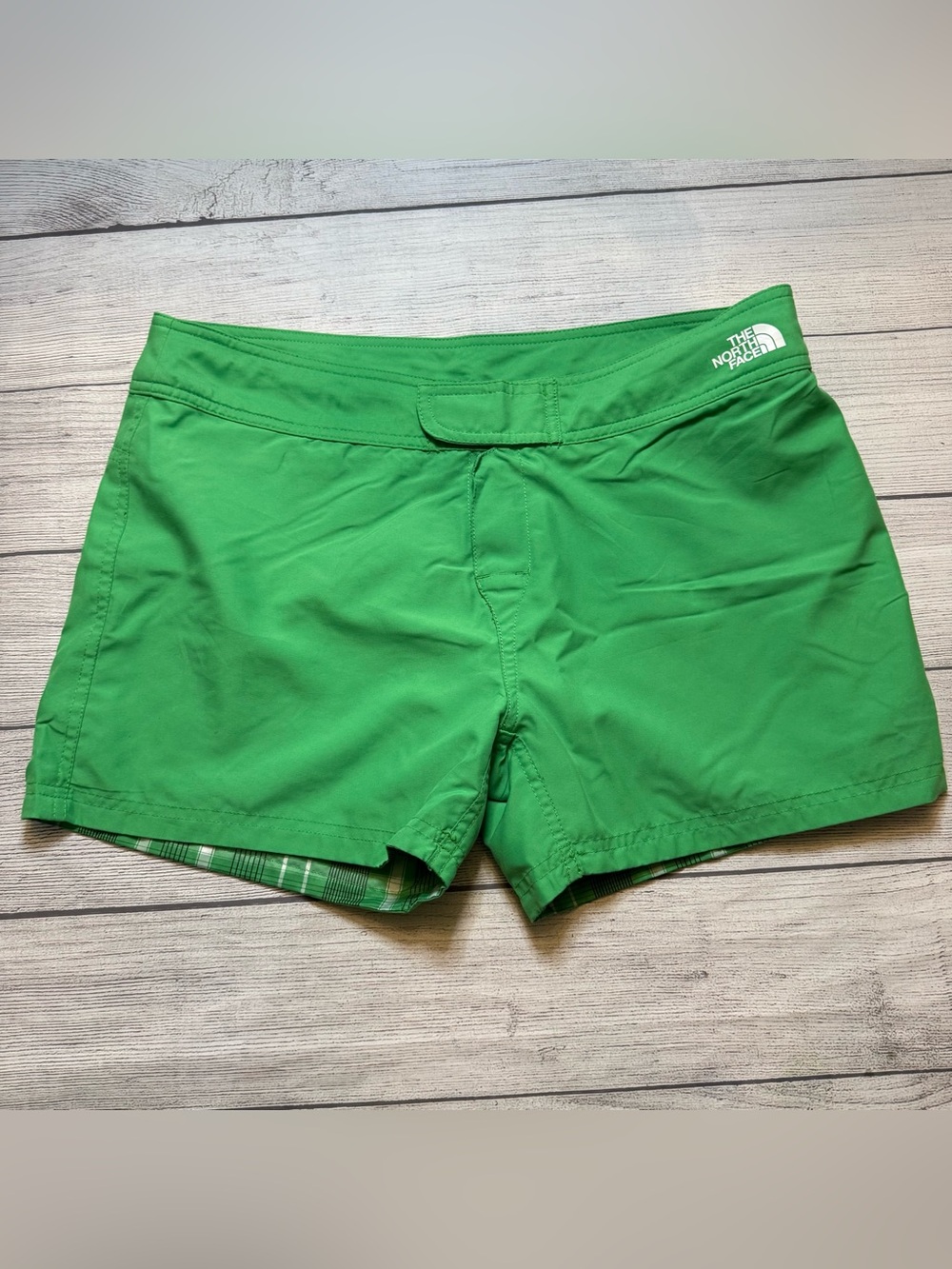 The North Face Women's Green Reversible Board Shorts